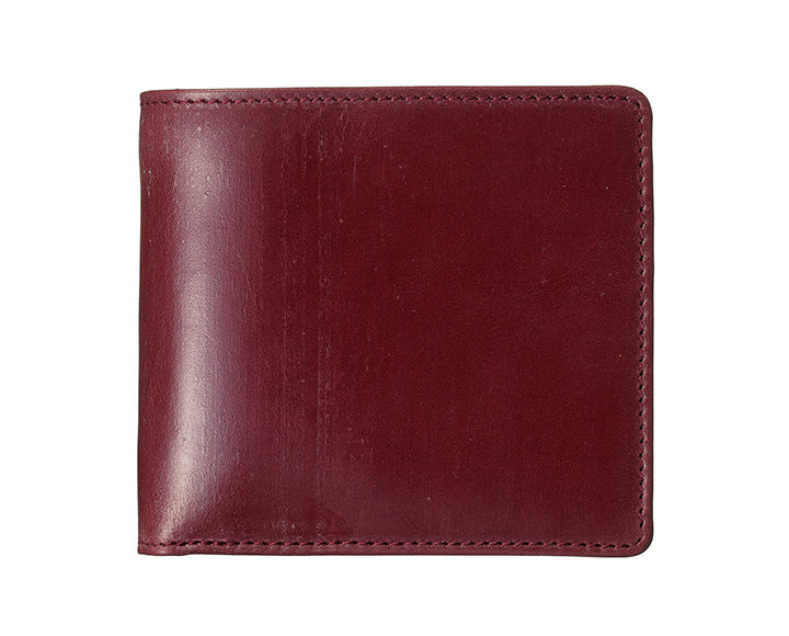 half wallet_claret_front