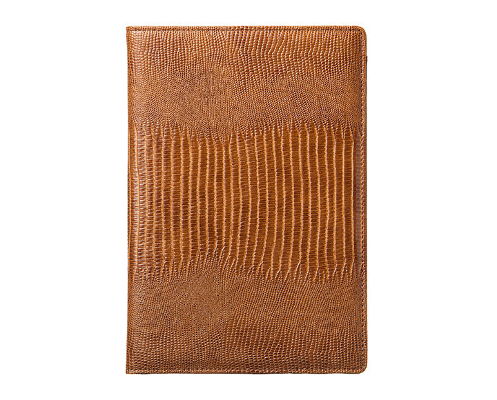 Qble_alligator-bonded-leather_memo-pad_camel_front