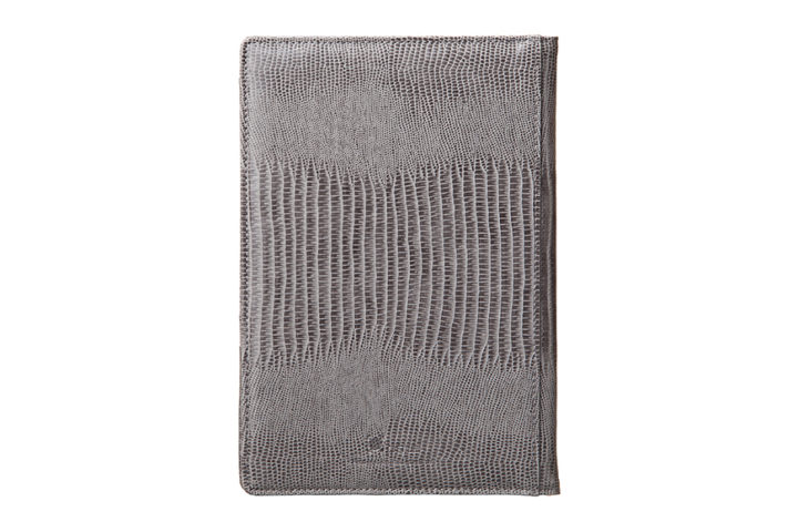 Qble_alligator-bonded-leather_memo-pad_gray_back