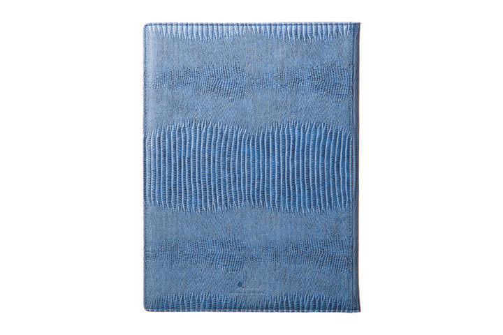 Qble_alligator-bonded-leather_writing-pad_blue_back