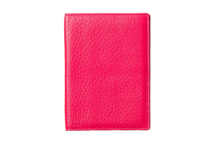 Qble_calfskin-leather_passport-case_pink_front