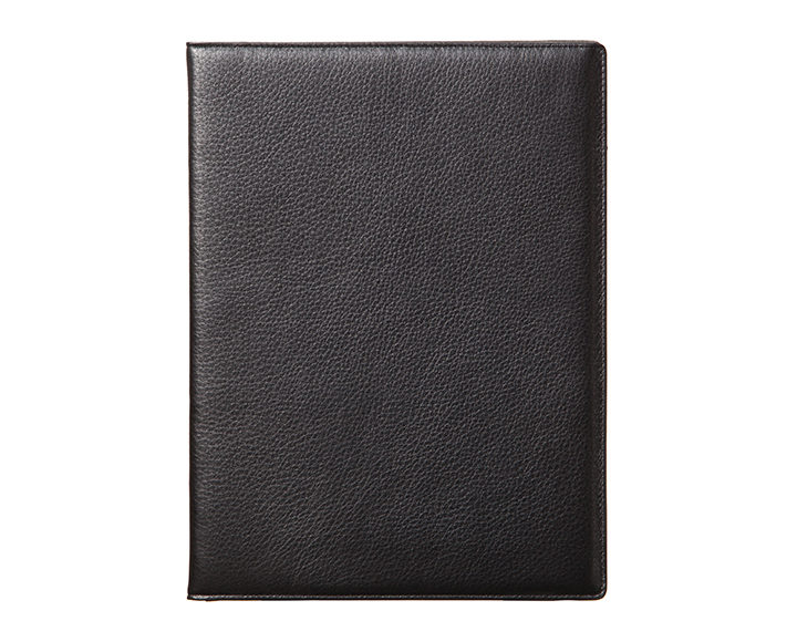 qble_kip-leather_writing-pad_black_front